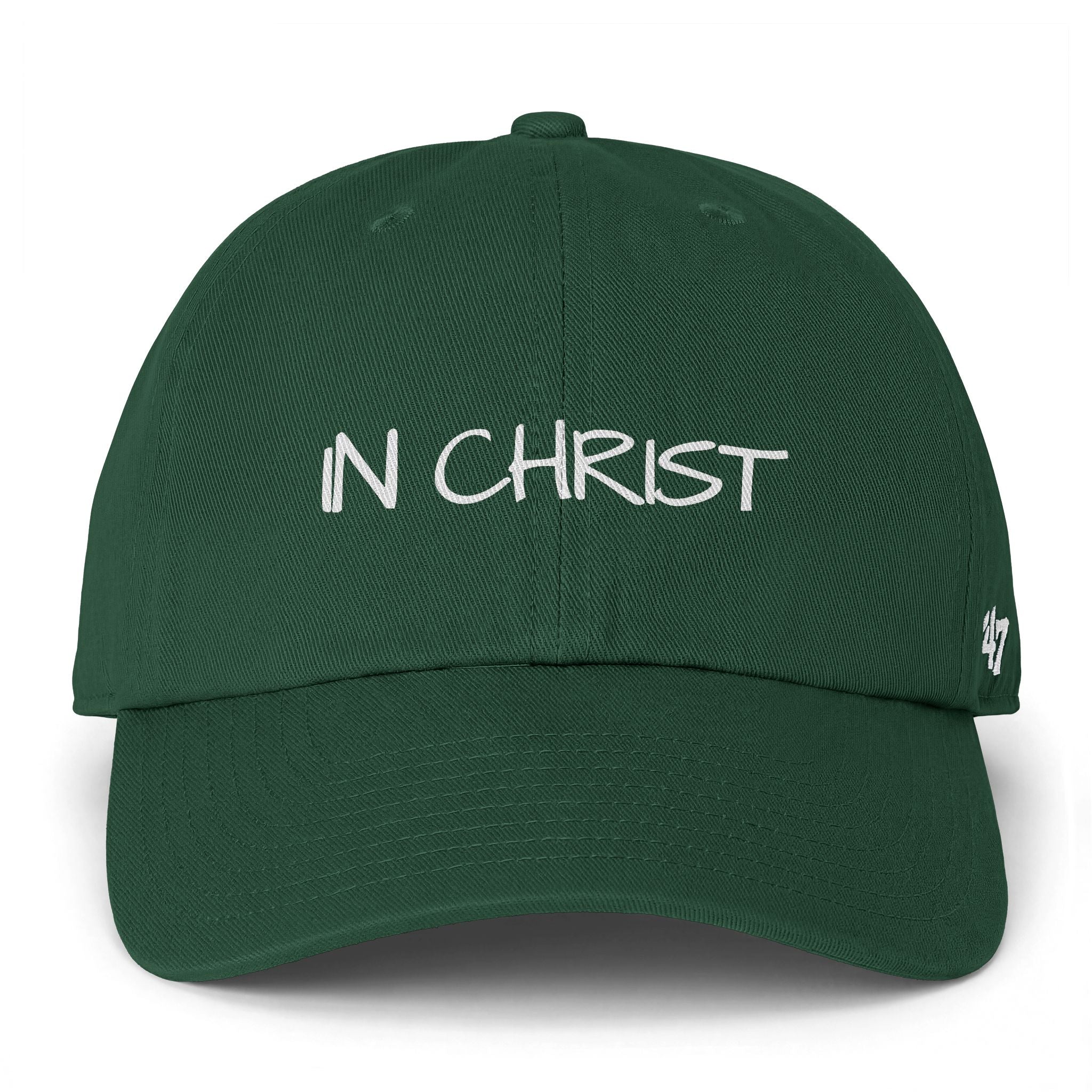 IN CHRIST Embroidered Baseball Cap — Christian Faith Hat