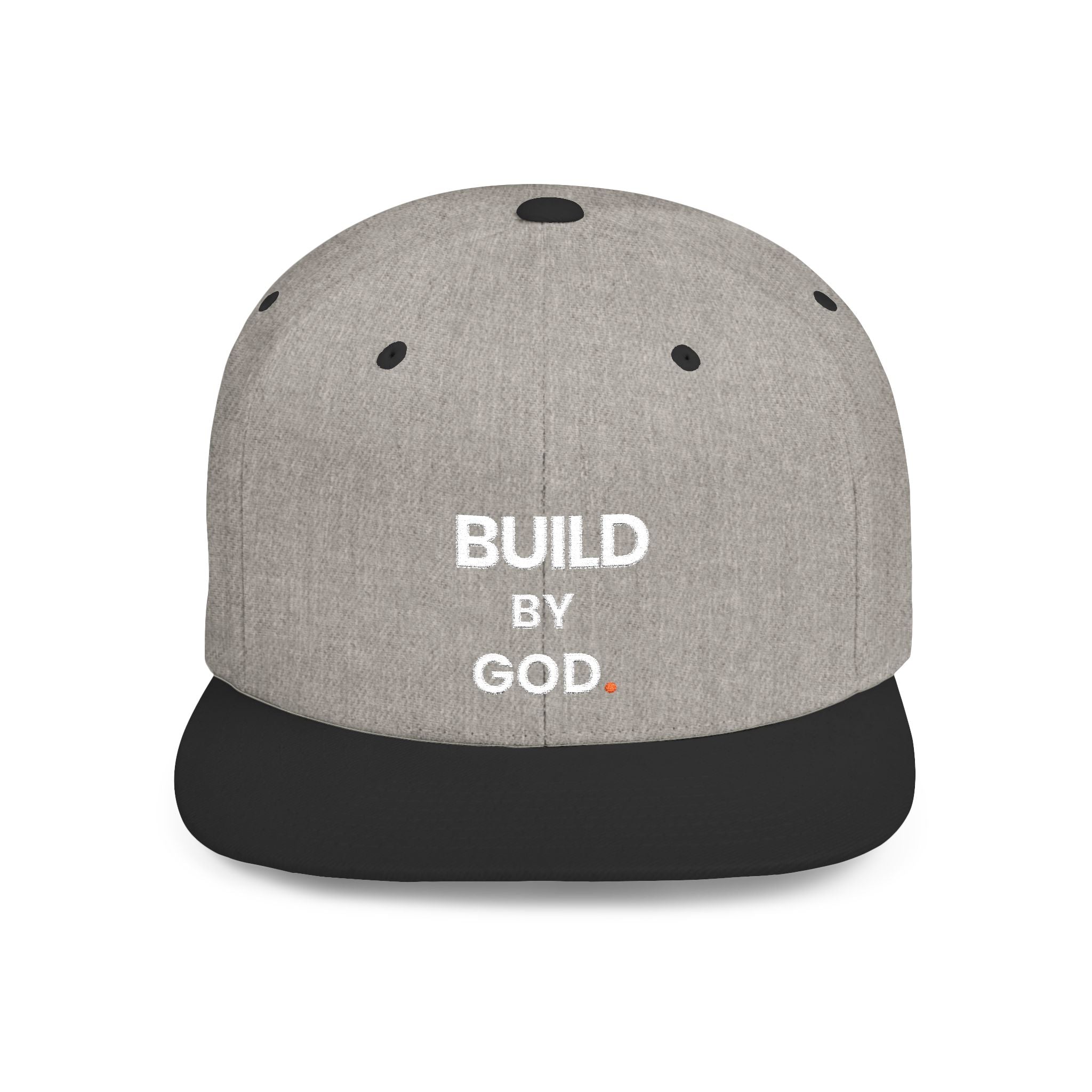 Built By God Snapback – Premium Faith Driven Hat for Men