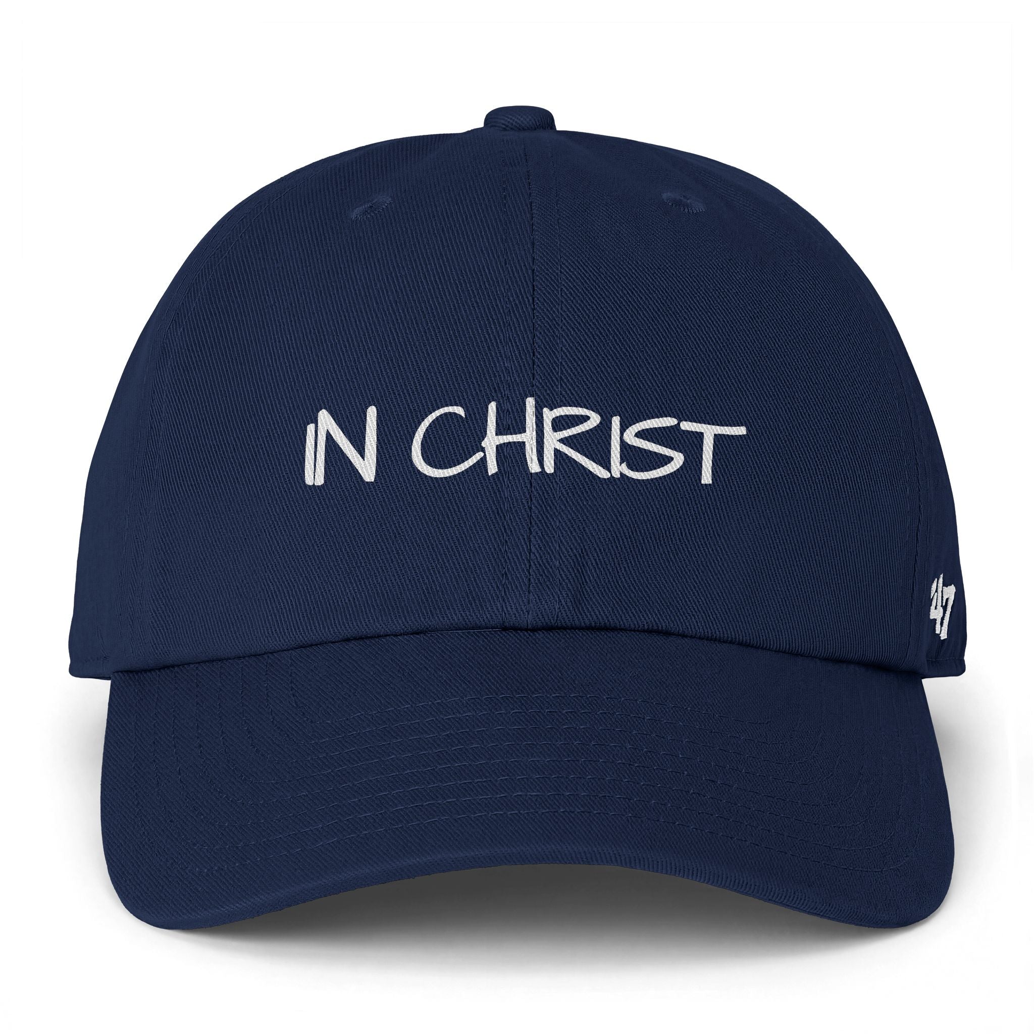 IN CHRIST Embroidered Baseball Cap — Christian Faith Hat