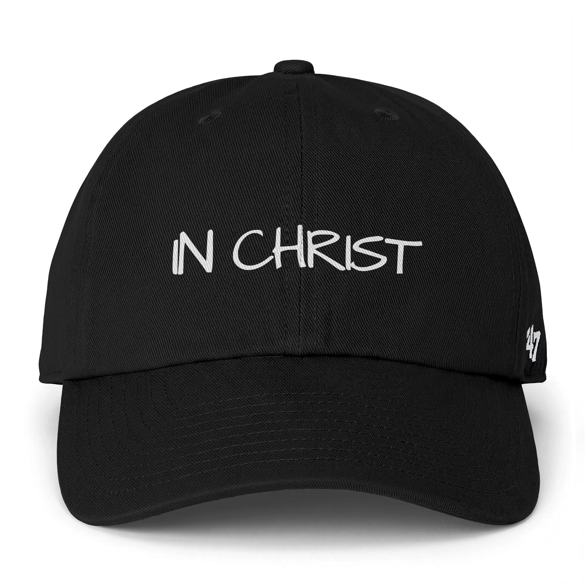 IN CHRIST Embroidered Baseball Cap — Christian Faith Hat