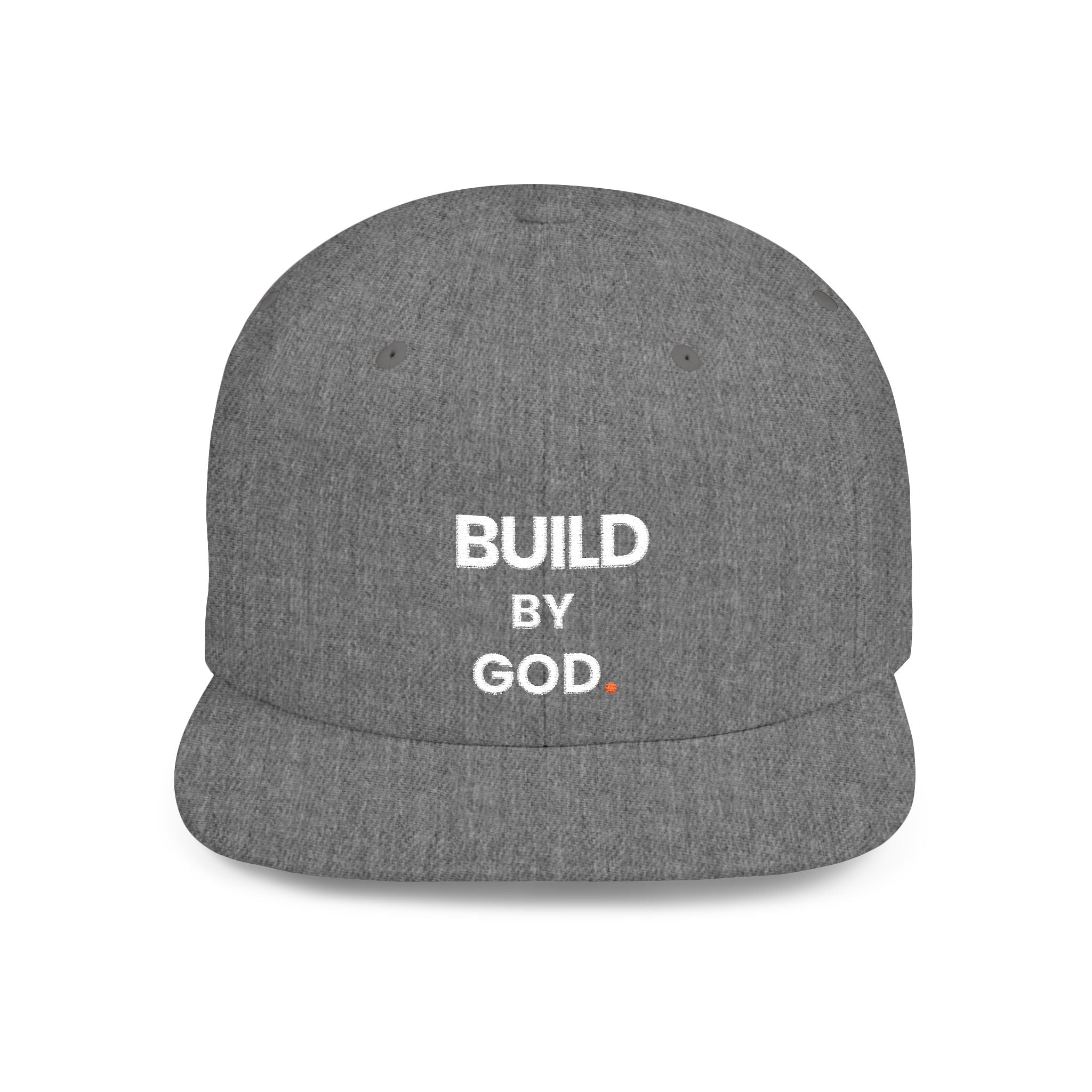 Built By God Snapback – Premium Faith Driven Hat for Men