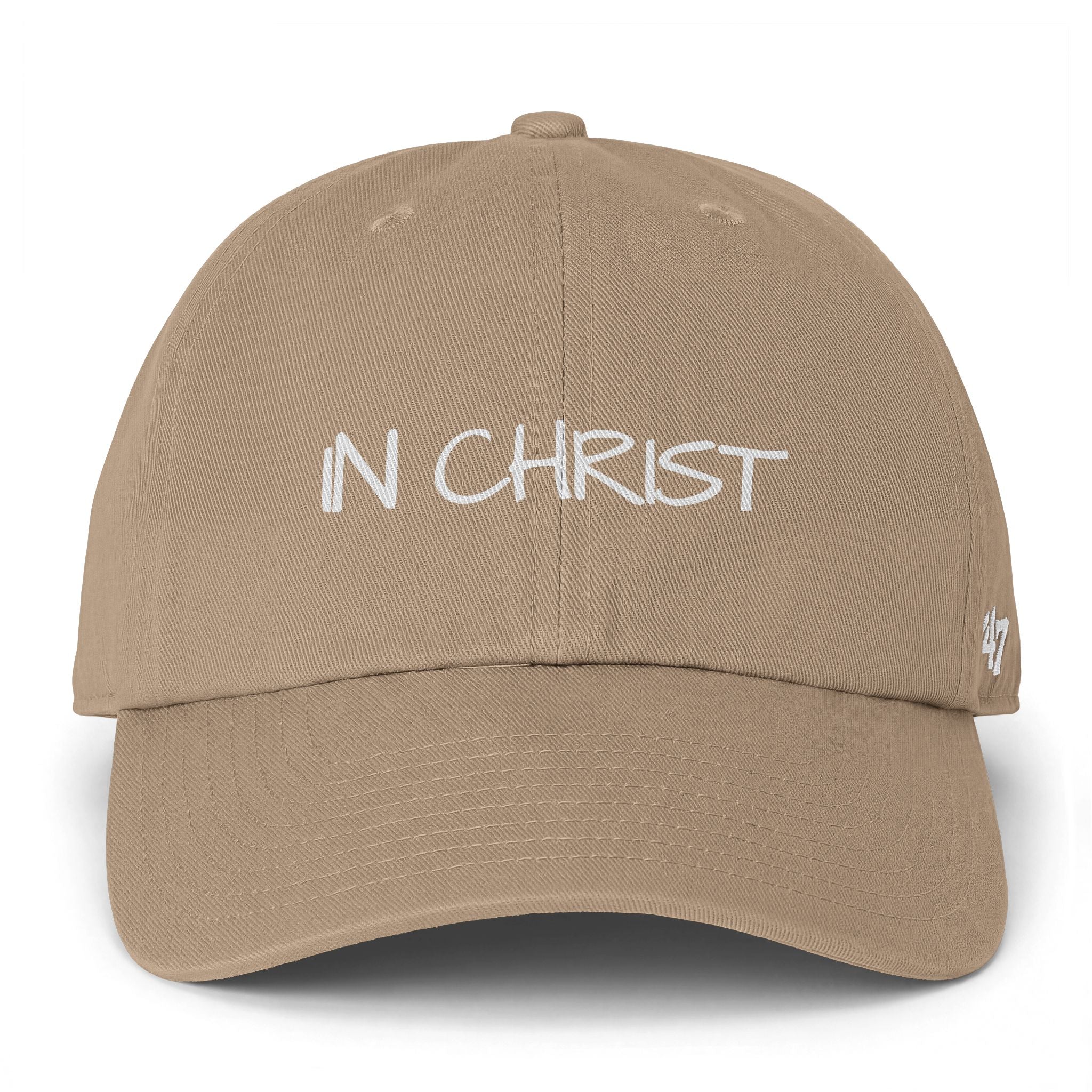 IN CHRIST Embroidered Baseball Cap — Christian Faith Hat