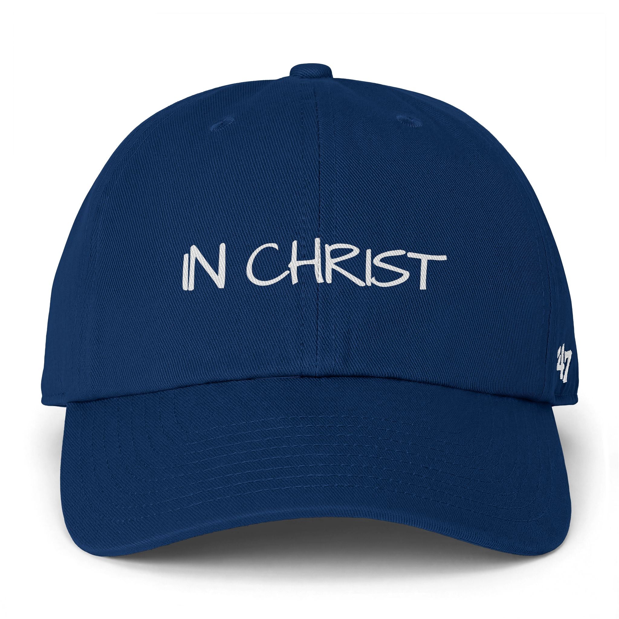 IN CHRIST Embroidered Baseball Cap — Christian Faith Hat