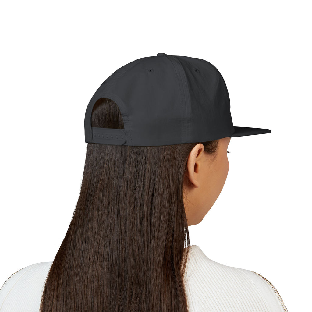 Freedom Surf Cap — Minimalist White Surf Hat with 'FREEDOM.'