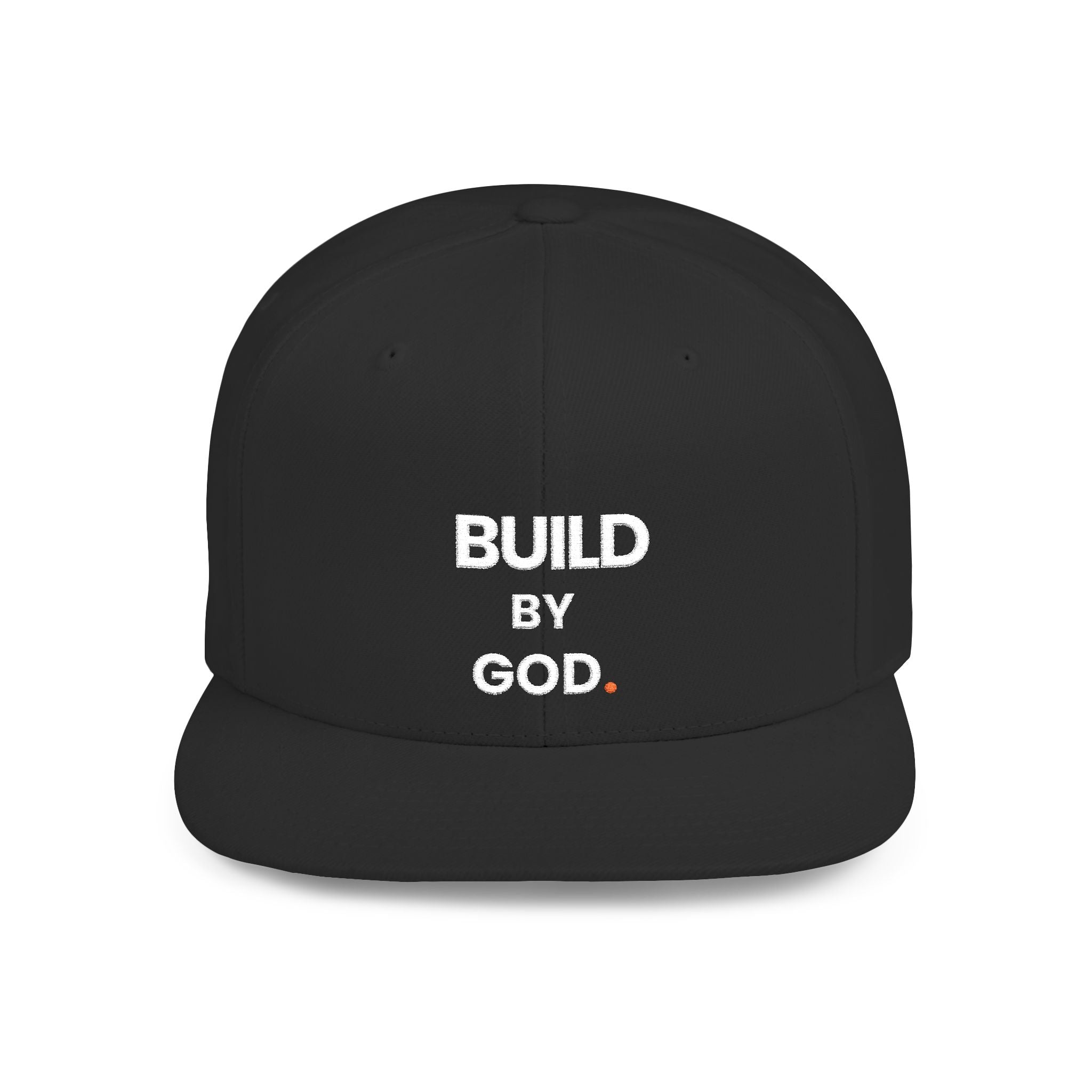 Built By God Snapback – Premium Faith Driven Hat for Men
