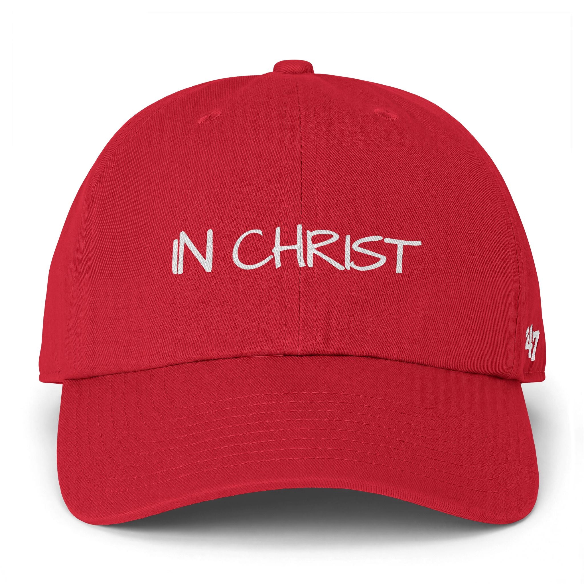 IN CHRIST Embroidered Baseball Cap — Christian Faith Hat